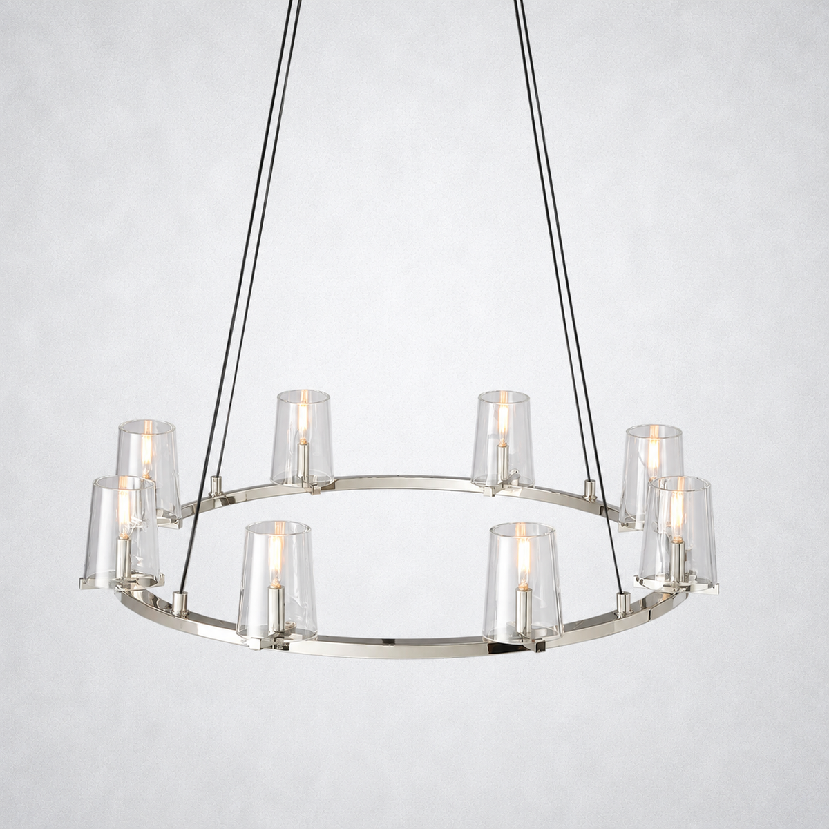 Celeste Glass Round Chandelier