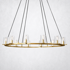 Celeste Glass Round Chandelier