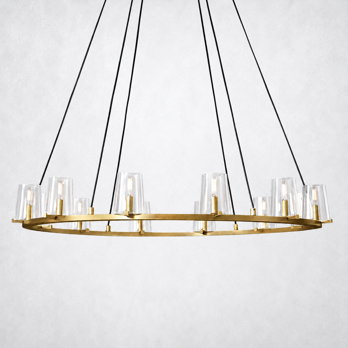 Celeste Glass Round Chandelier