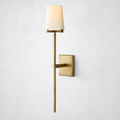 Celeste Fabric Shade Torch Sconce