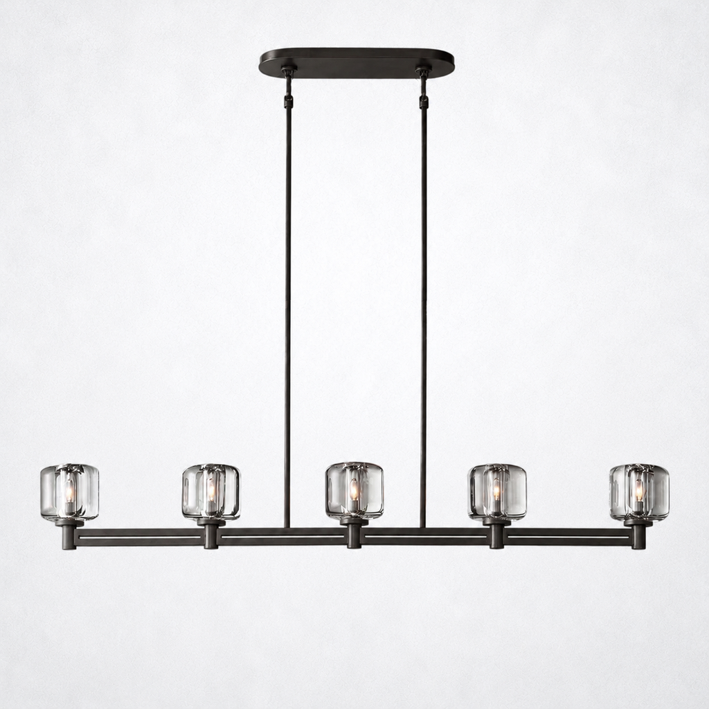 Amara Crystal Linear Chandelier