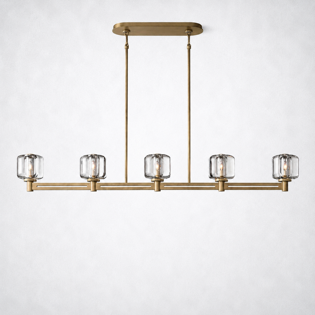Amara Crystal Linear Chandelier
