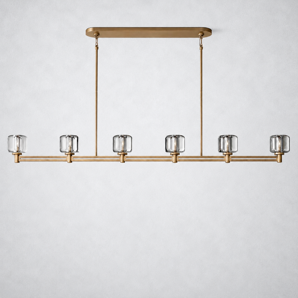 Amara Crystal Linear Chandelier