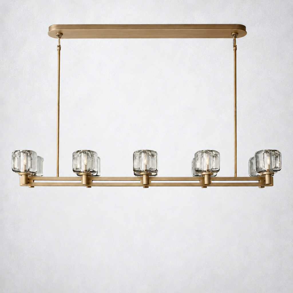 Amara Crystal Linear Chandelier