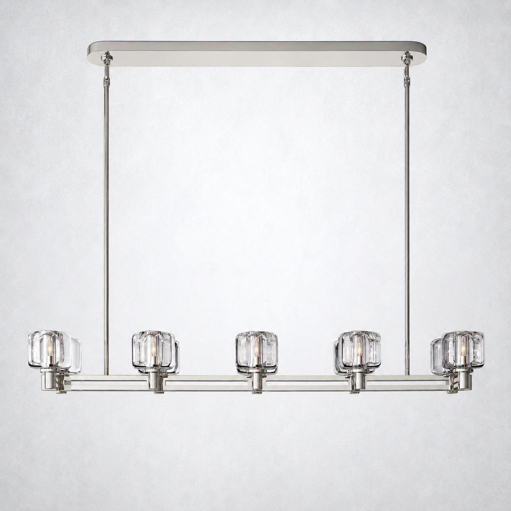 Amara Crystal Linear Chandelier