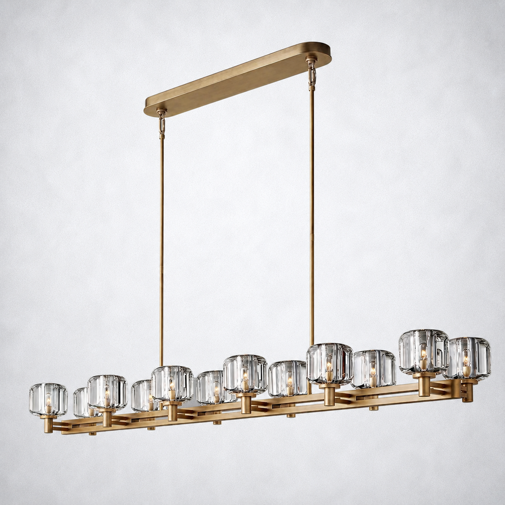 Amara Crystal Linear Chandelier