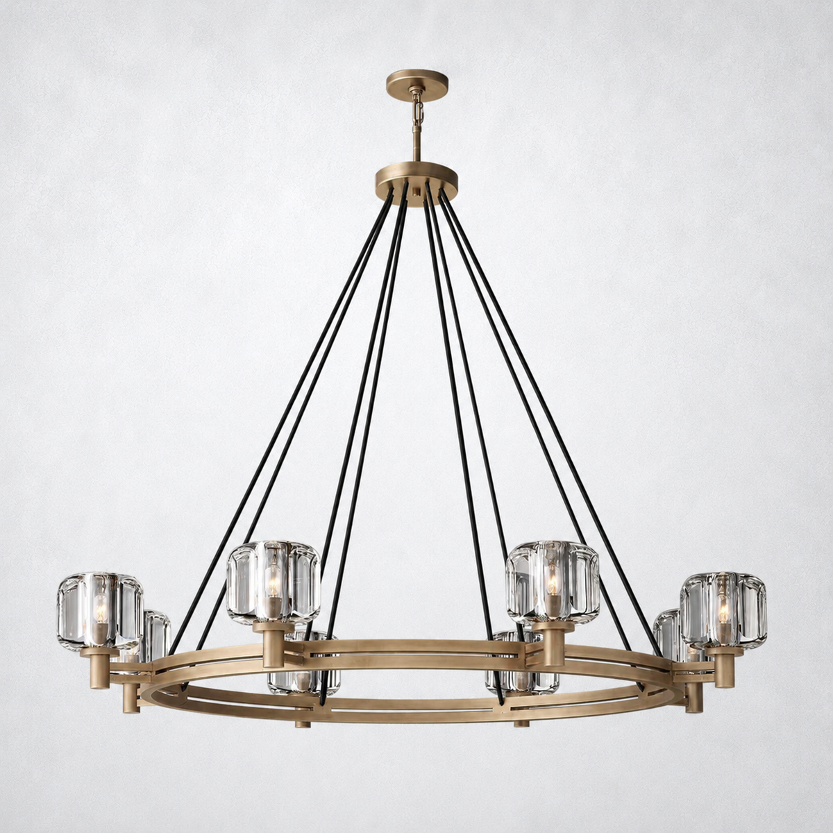 Amara Crystal Round Chandelier