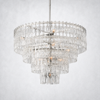 Riviera 4-Tier Round Chandelier 48"