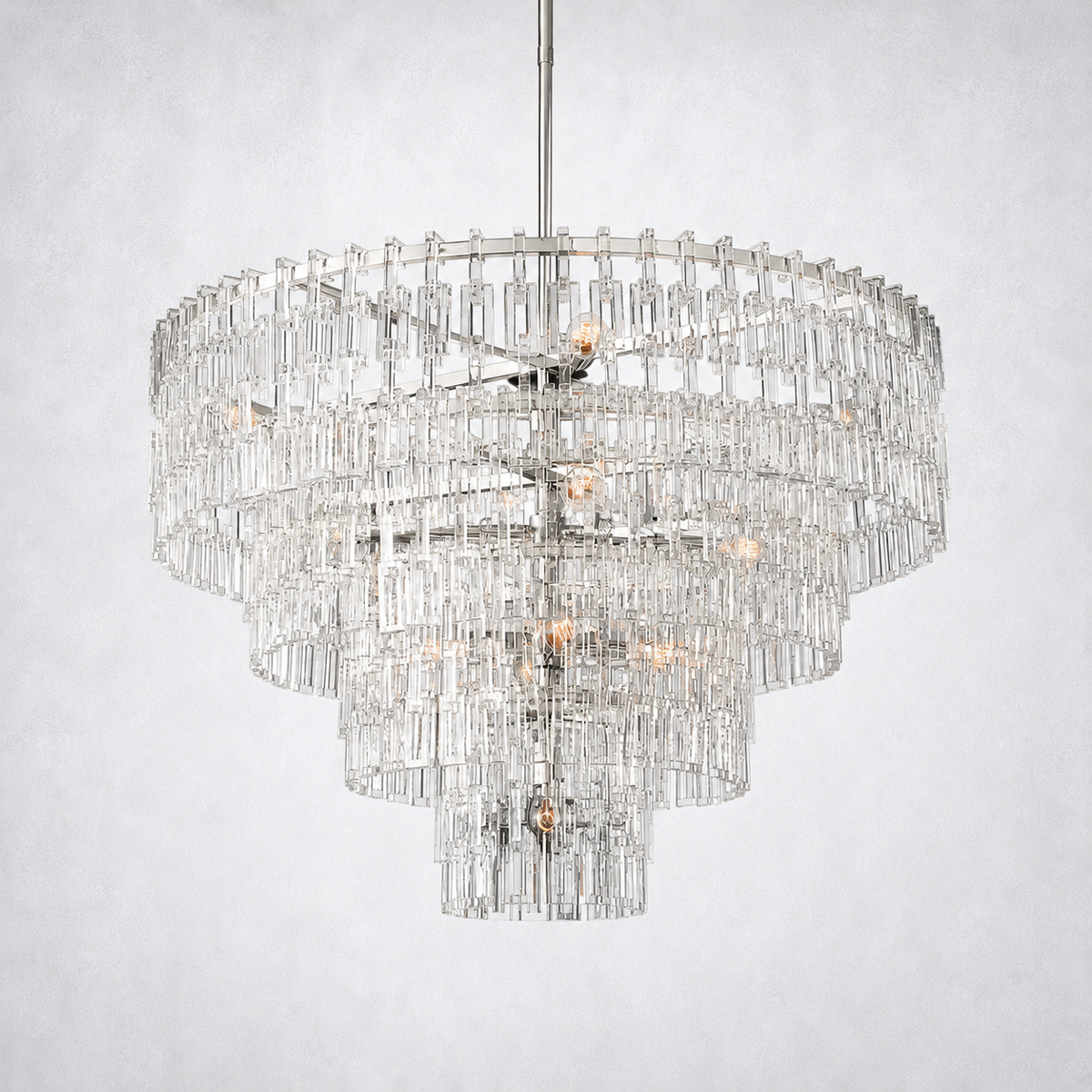 Riviera 4-Tier Round Chandelier 48"