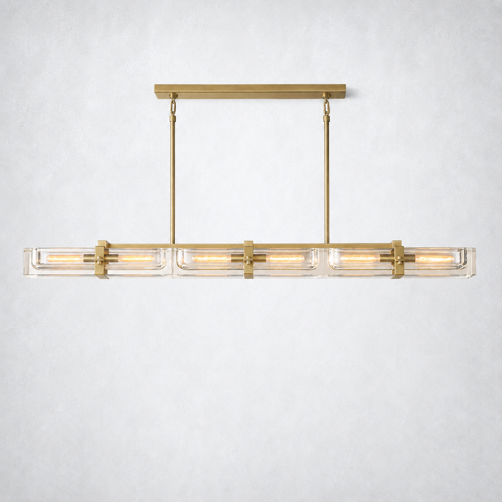 Linden Linear Chandelier 72"