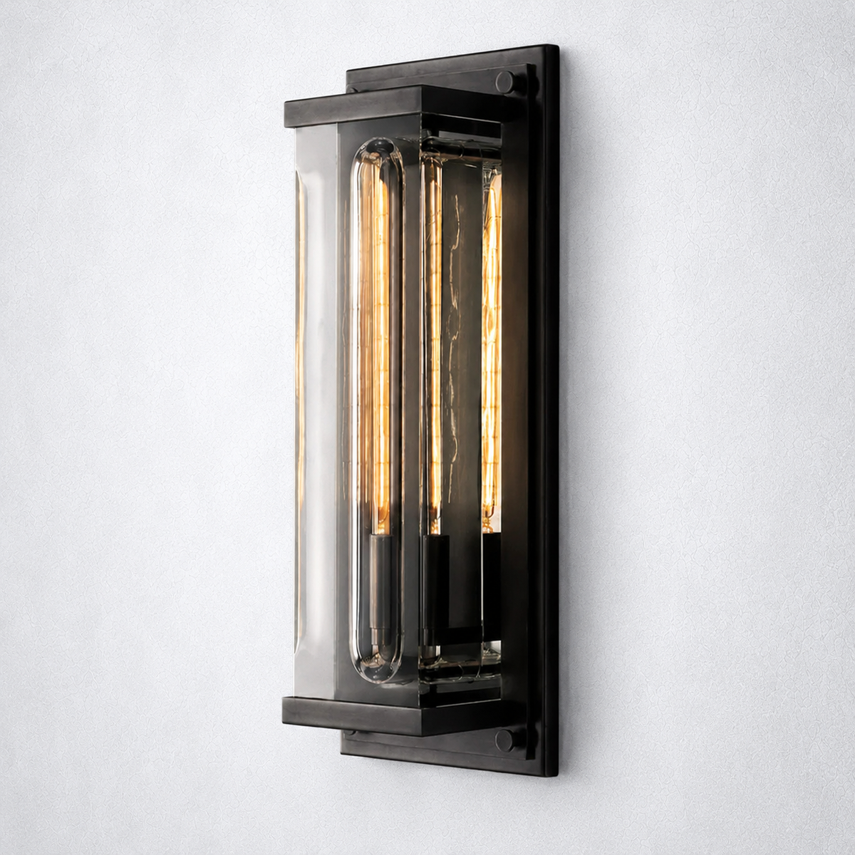 Linden Outdoor Rectangular Wall Sconce