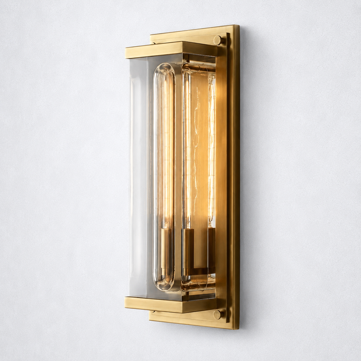 Linden Outdoor Rectangular Wall Sconce