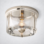 Linden Round Flushmount