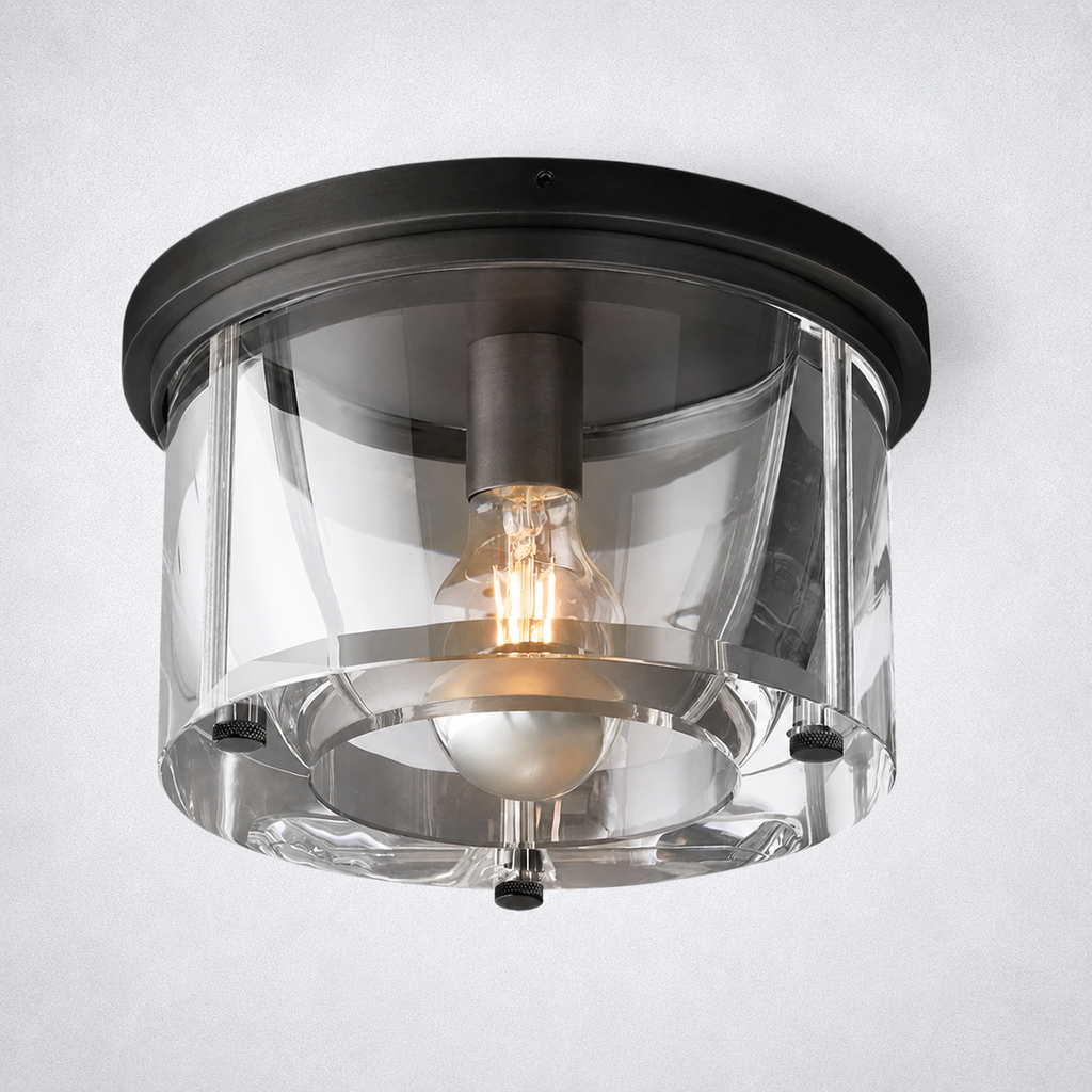 Linden Round Flushmount