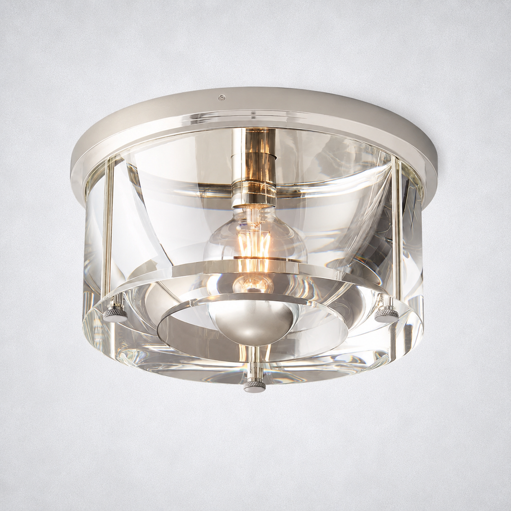 Linden Round Flushmount