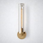 Linden Round Tube Sconce