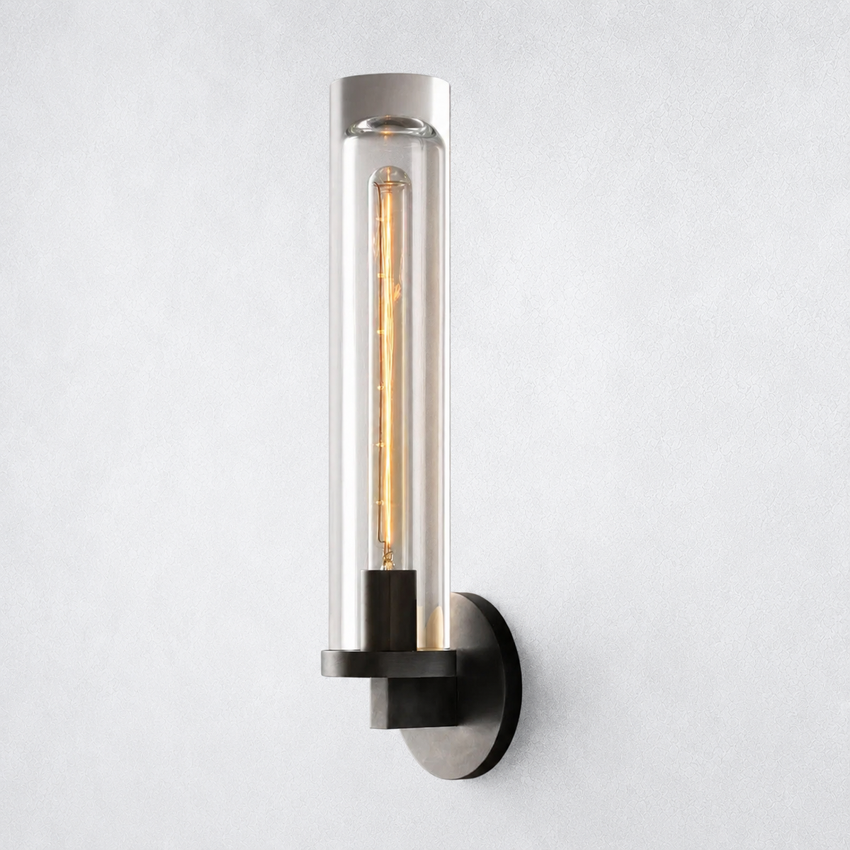 Linden Round Tube Sconce
