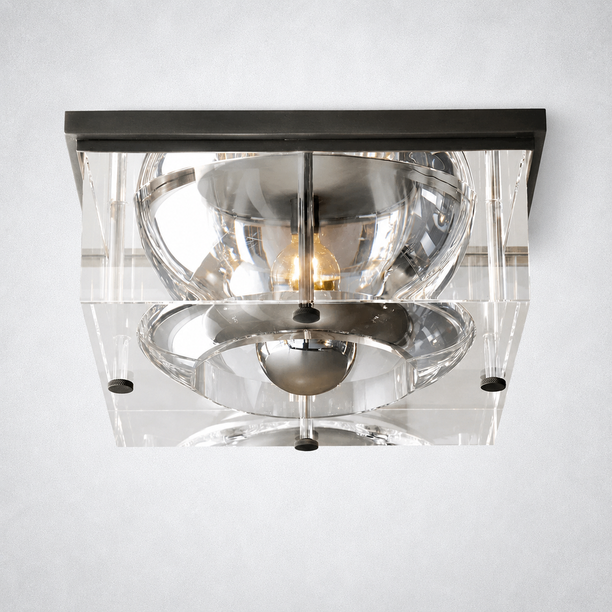 Linden Square Flushmount