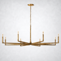 Brilliance Round Chandelier 72”