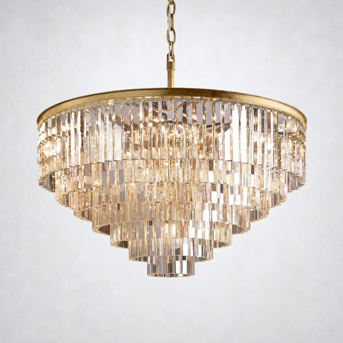 1920 Avelora Round Chandelier 44"
