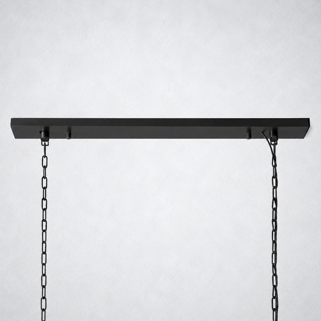1920 Avelora Single Rectangular Chandelier