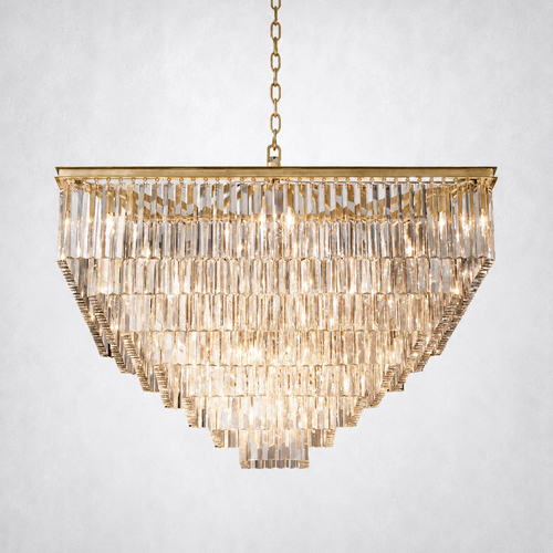 1920 Avelora Square Chandelier 47"
