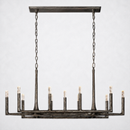 Brilliance Linear Chandelier 54”