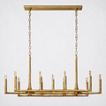Brilliance Linear Chandelier 54”