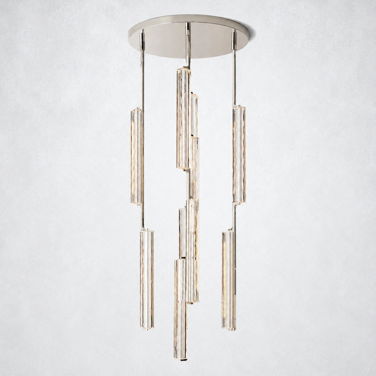 Sterling Round Chandelier 24"