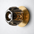 Meridian Smoke Glass Tiny Wall Sconce