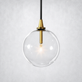 Quintara Glass Globe Pendant Light 6" 10" 14"
