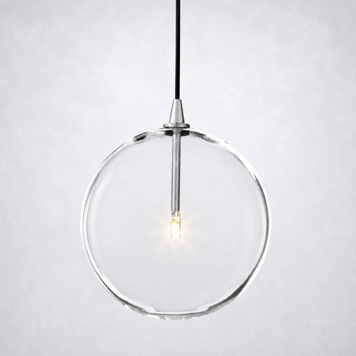 Quintara Glass Globe Pendant Light 6" 10" 14"