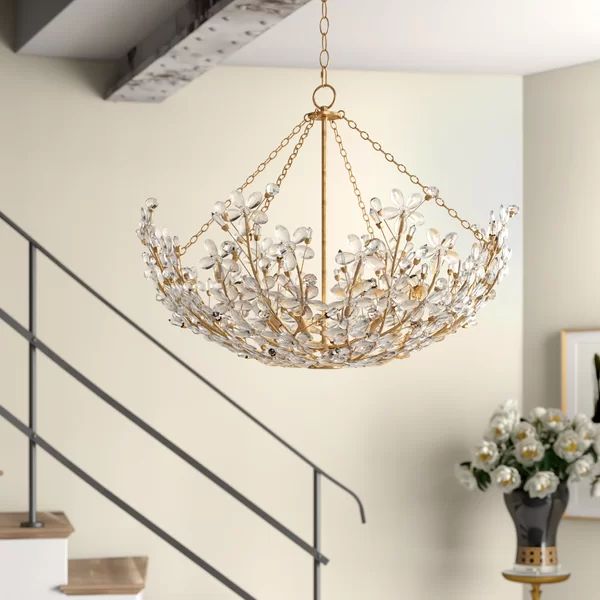 Isadora 6 Lights Round Chandelier