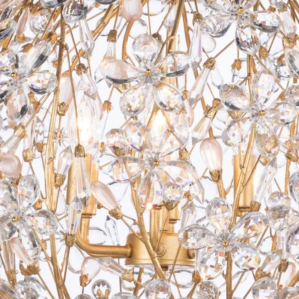 Isadora 6 Lights Spherical Chandelier 20"