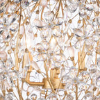 Isadora 6 Lights Spherical Chandelier 20"