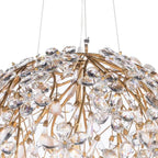 Isadora 6 Lights Spherical Chandelier 20"
