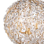 Isadora 6 Lights Spherical Chandelier 20"