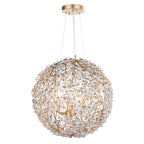Isadora 6 Lights Spherical Chandelier 20"