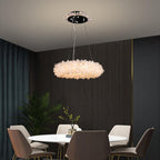 Savoy Crystal Cluster Halo Modern Chandelier