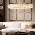 Savoy Crystal Halo Chandelier