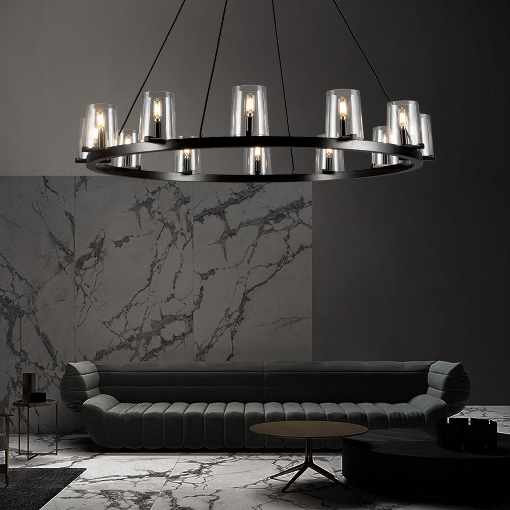 Puailace Round Chandelier