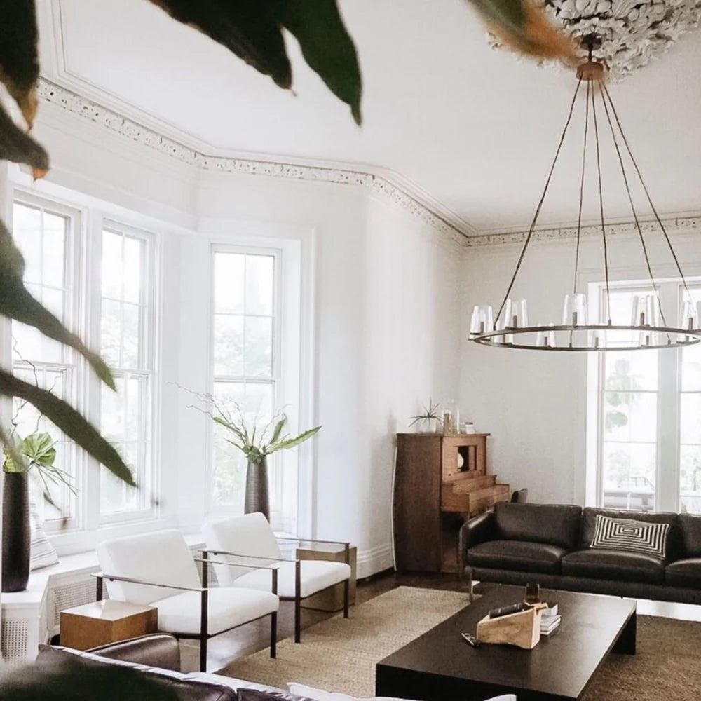 Puailace Round Chandelier