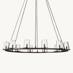 Puailace Round Chandelier