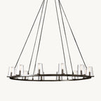 Puailace Round Chandelier