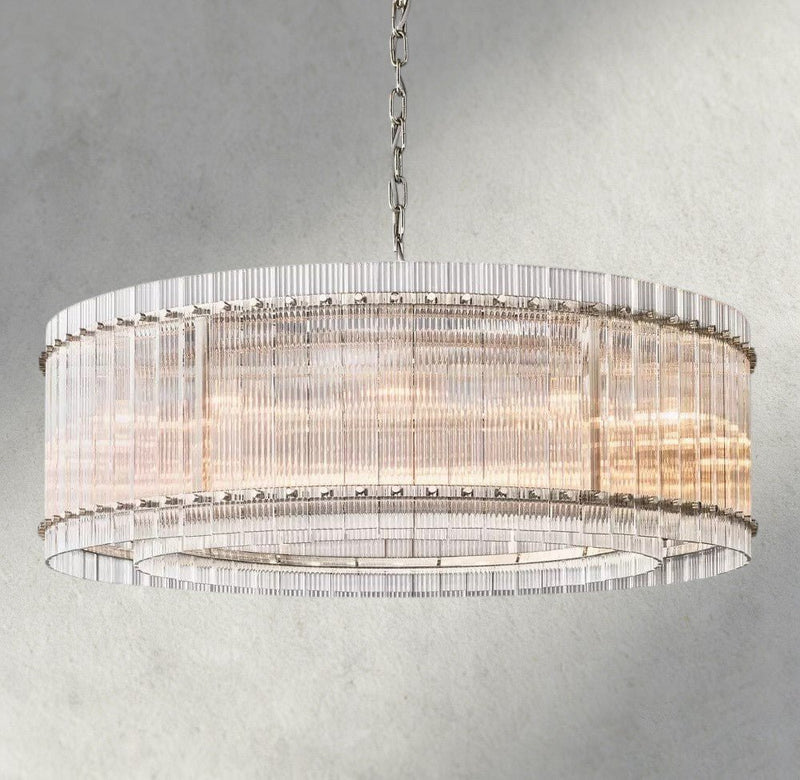 San Marca Glass Round Chandelier