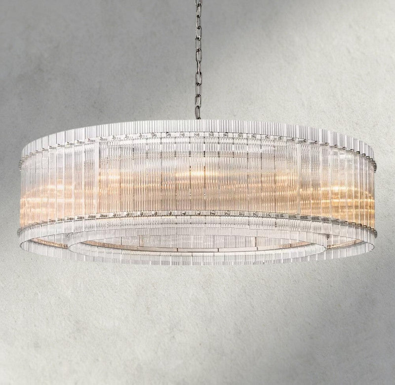 San Marca Glass Round Chandelier