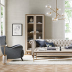 Clear Glass Globe Chandelier