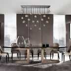Liora Pearl Linear Chandelier 72"