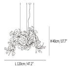 Tuscany Ceramic Luxury Chandelier Style G