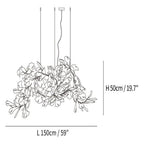 Tuscany Ceramic Luxury Chandelier Style G